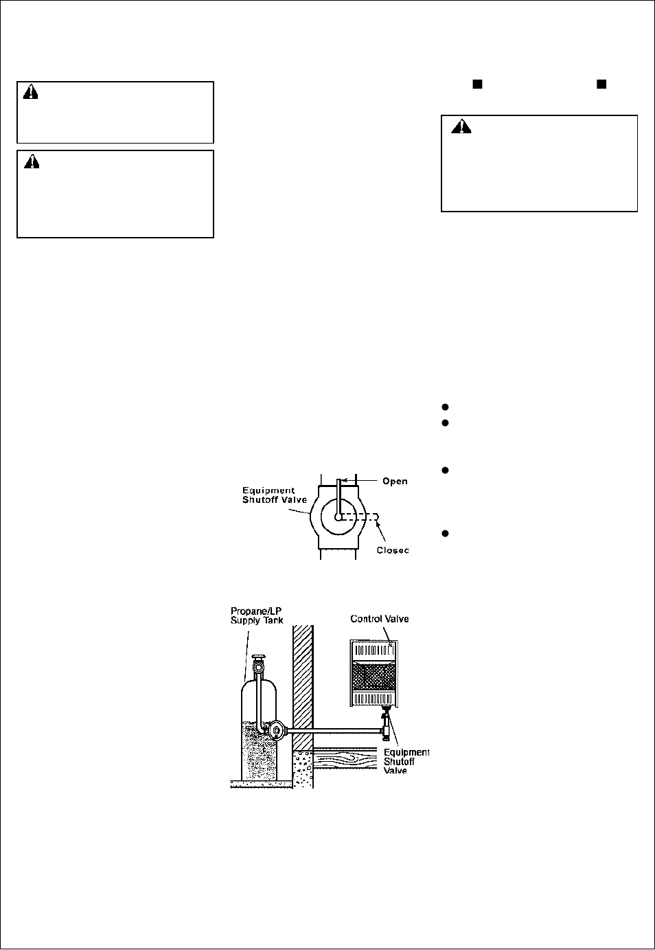 Installation, Checking gas connections, Operating your heater | Procom ML300HGA User Manual | Page 10 / 21