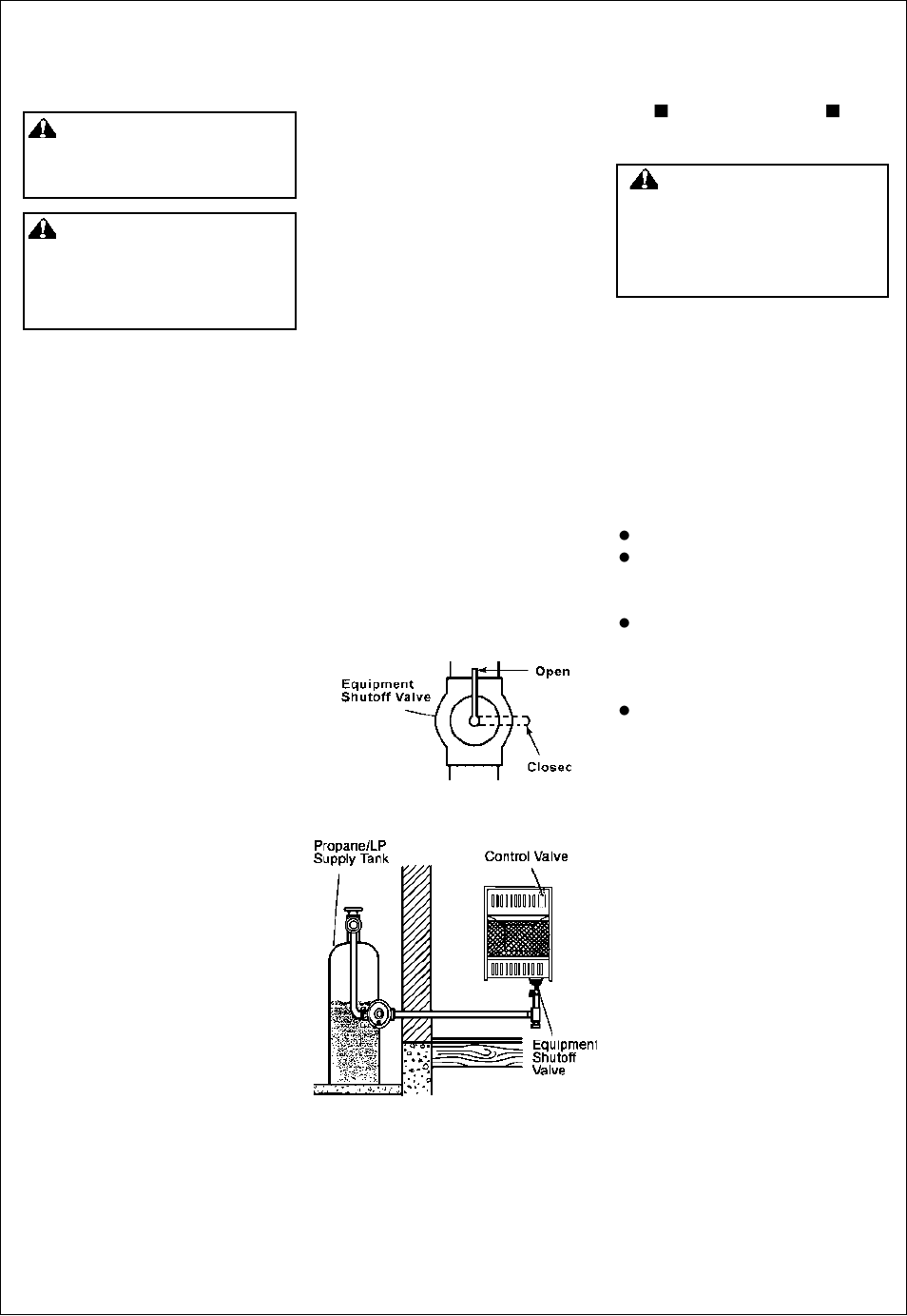 Installation, Checking gas connections, Operating your heater | Procom ML300TBA User Manual | Page 10 / 21