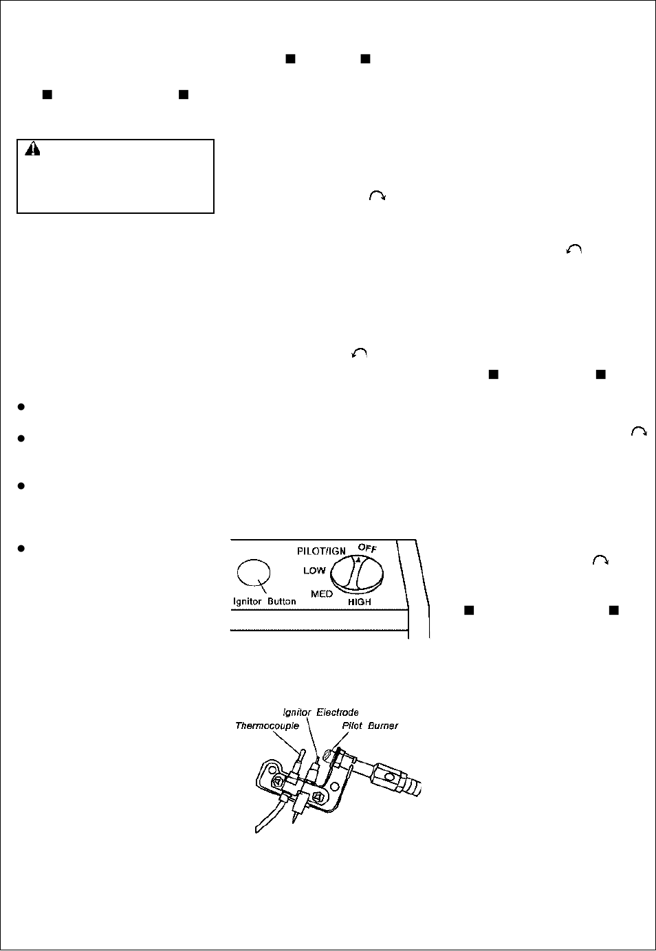 Operating your heater | Procom ML300TBA User Manual | Page 12 / 21