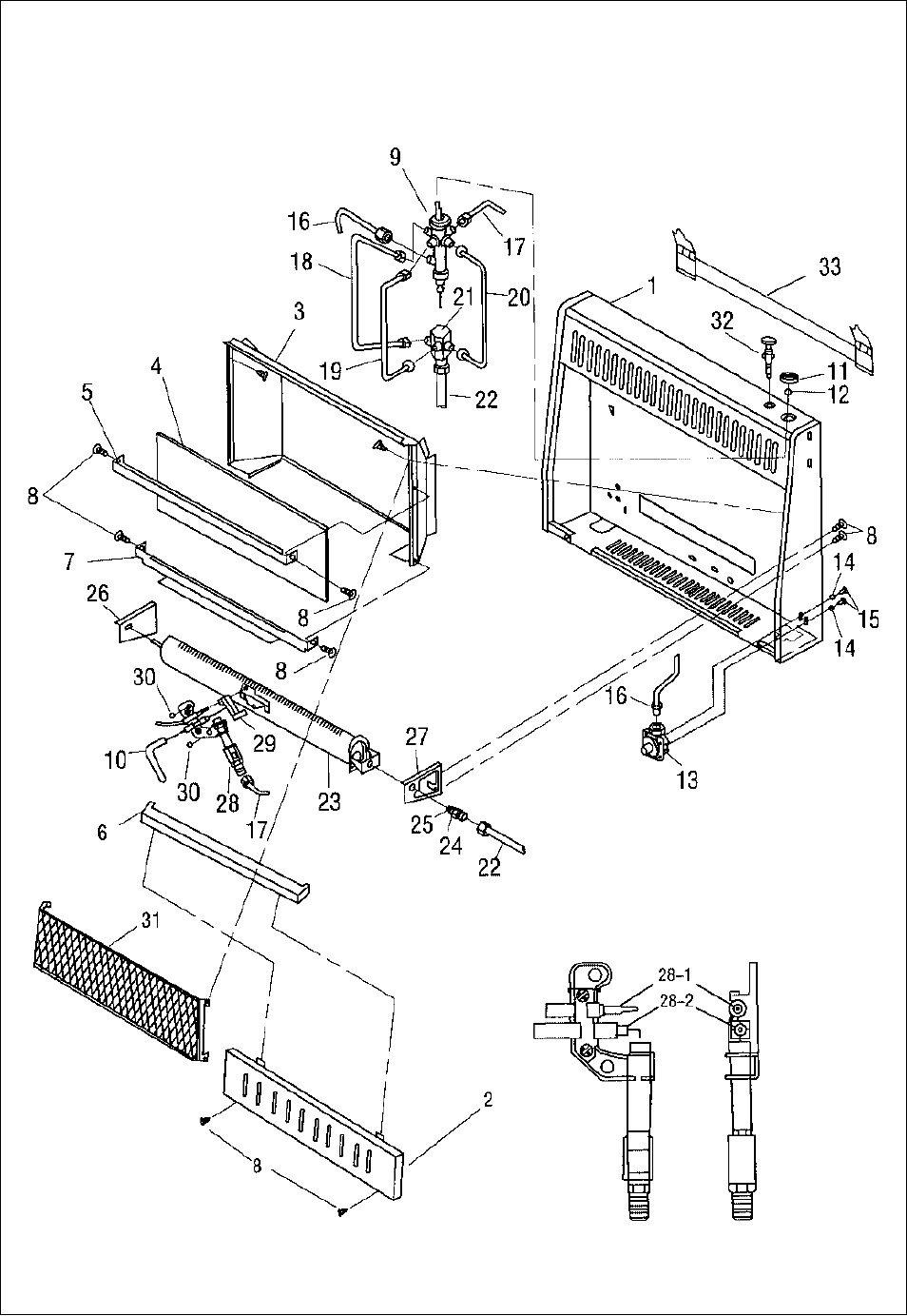 Illustrated parts breakdown | Procom ML300TBA User Manual | Page 20 / 21