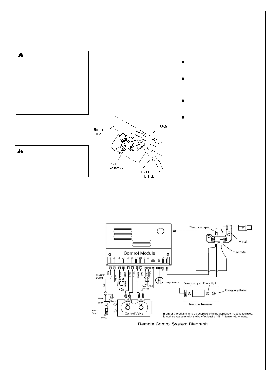 Cleaning and maintenance, Continued, Warning | Procom EN250RYLB-O User Manual | Page 13 / 21
