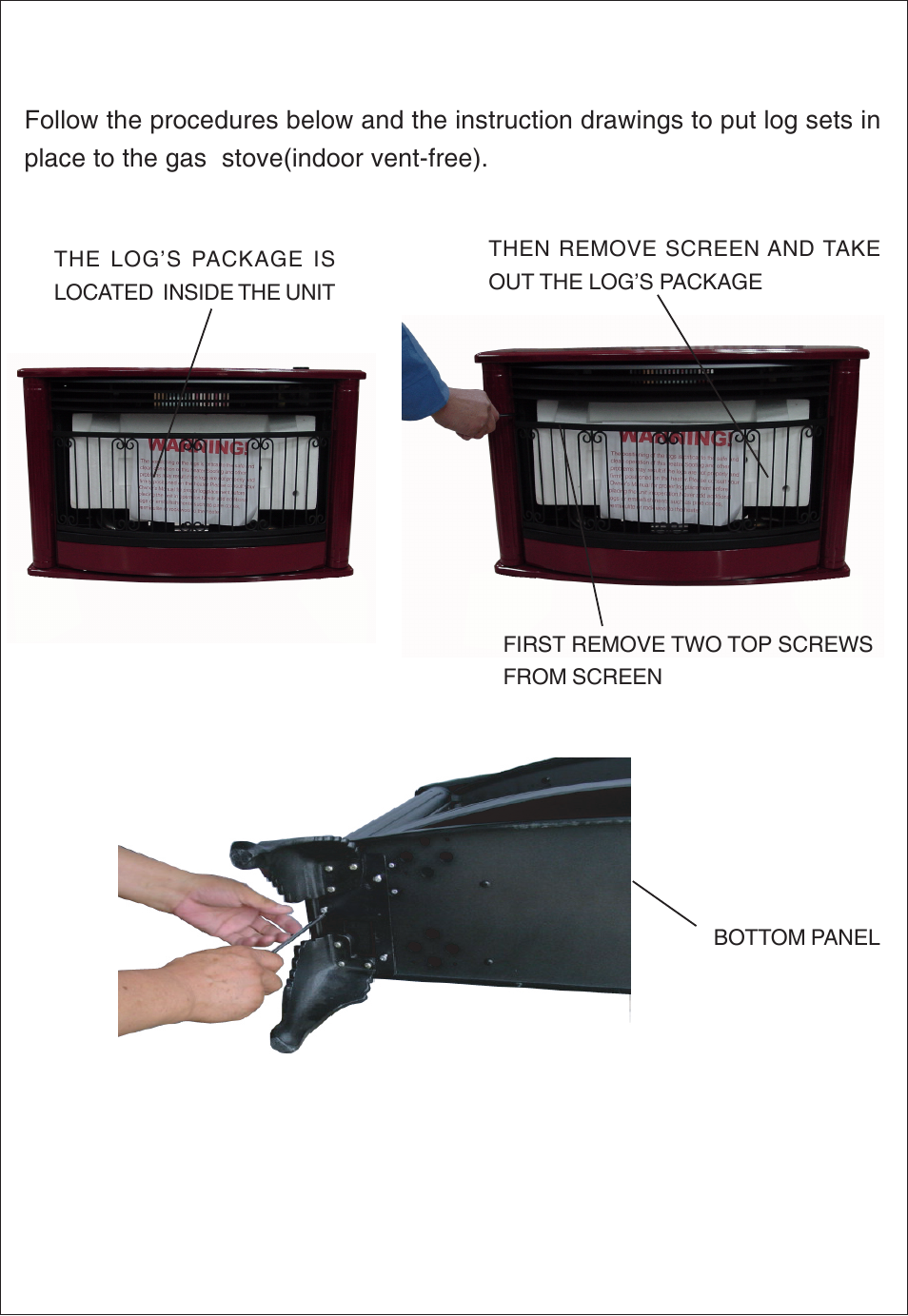 Placing instruction | Procom QL300RYLA User Manual | Page 22 / 25