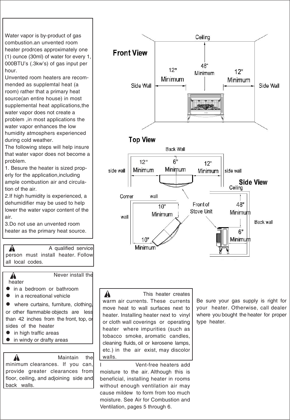 Installation | Procom QL300RYLA User Manual | Page 7 / 25