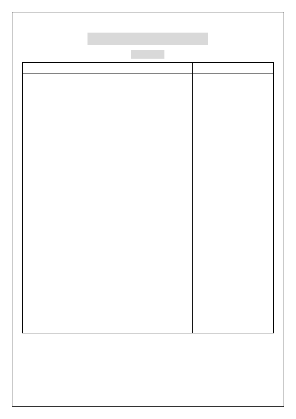 Replacement parts list, V50hyld | Procom V50HYLC User Manual | Page 10 / 11