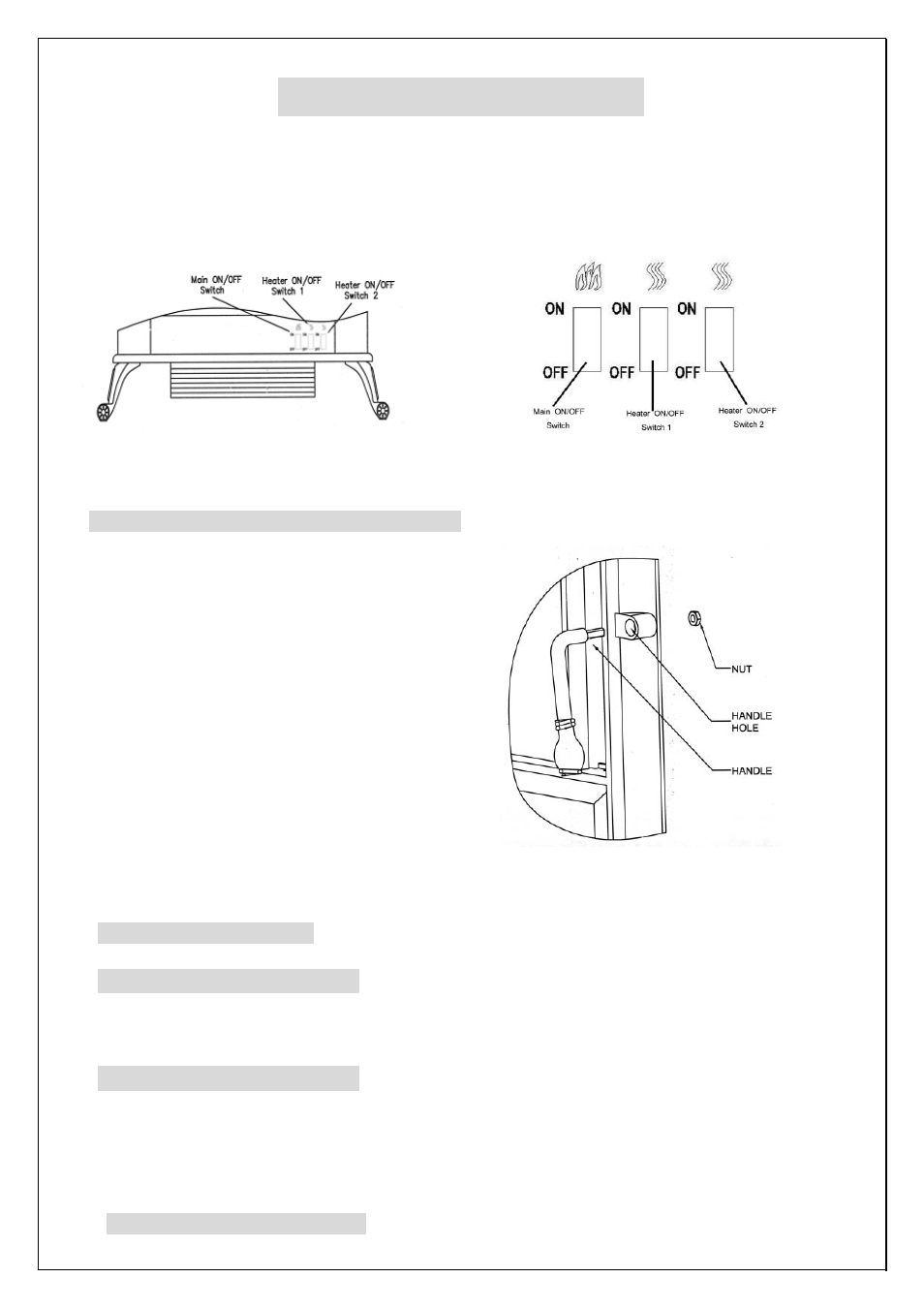 Operating instructions, Figure a | Procom V50HYLC User Manual | Page 6 / 11