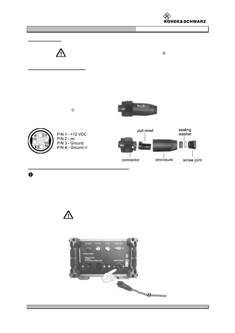 Dc connection | Procom VOR/ILS Analyzer EVS200 User Manual | Page 17 / 68