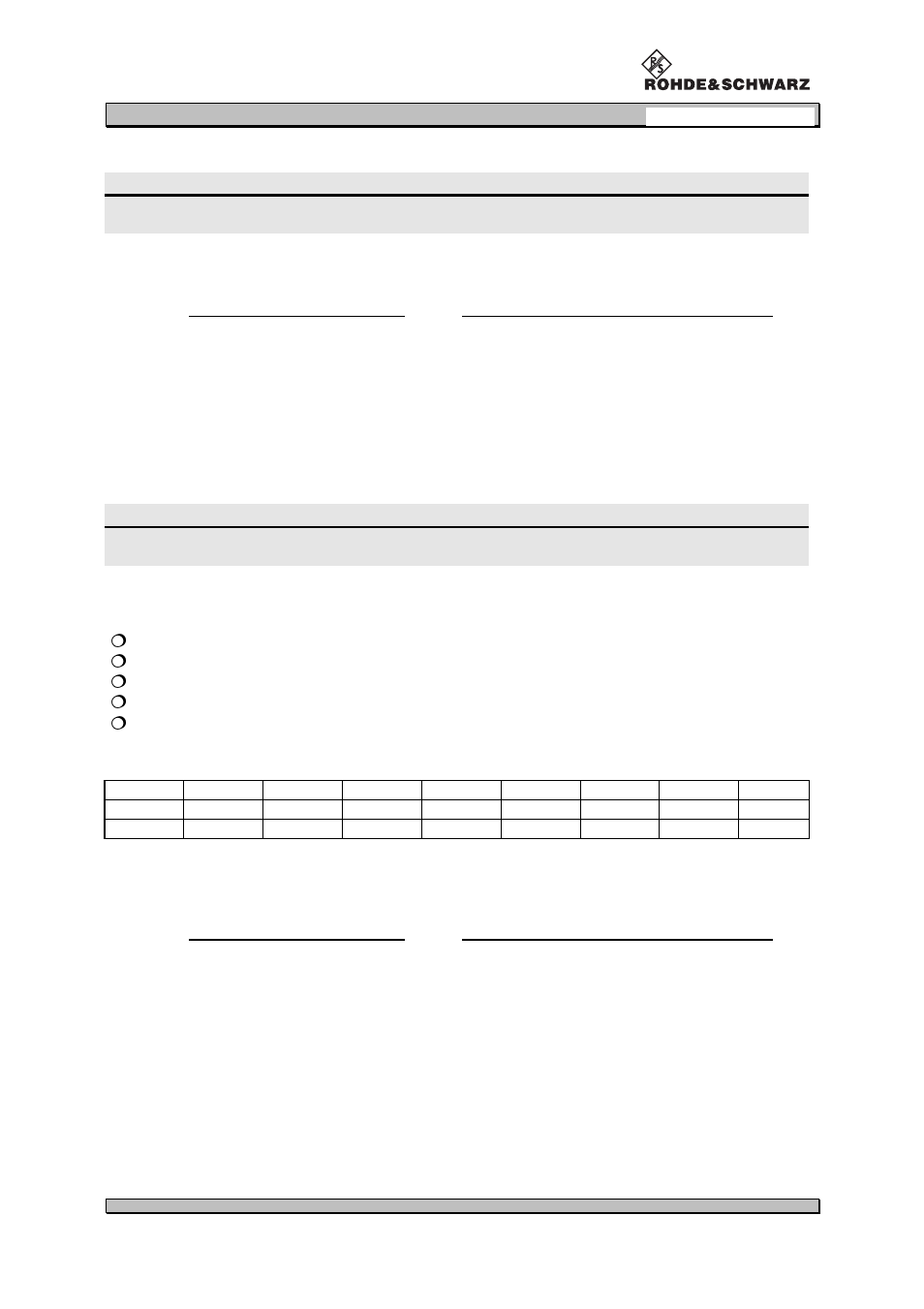 Command res command function, Command bi command function | Procom VOR/ILS Analyzer EVS200 User Manual | Page 42 / 68