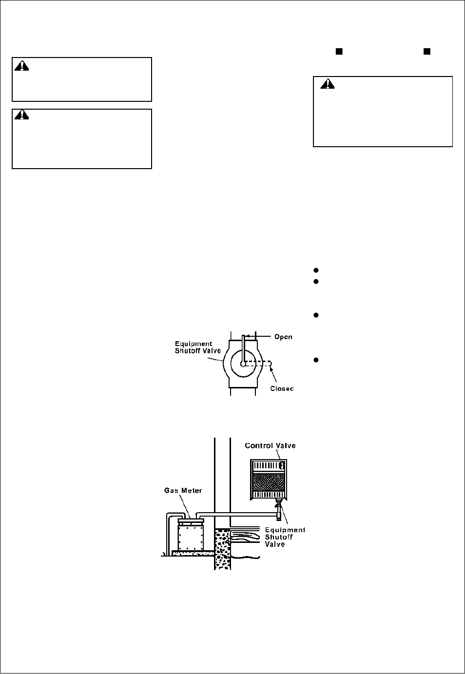 Installation, Checking gas connections, Operating your heater | Procom MN060HBA User Manual | Page 10 / 23