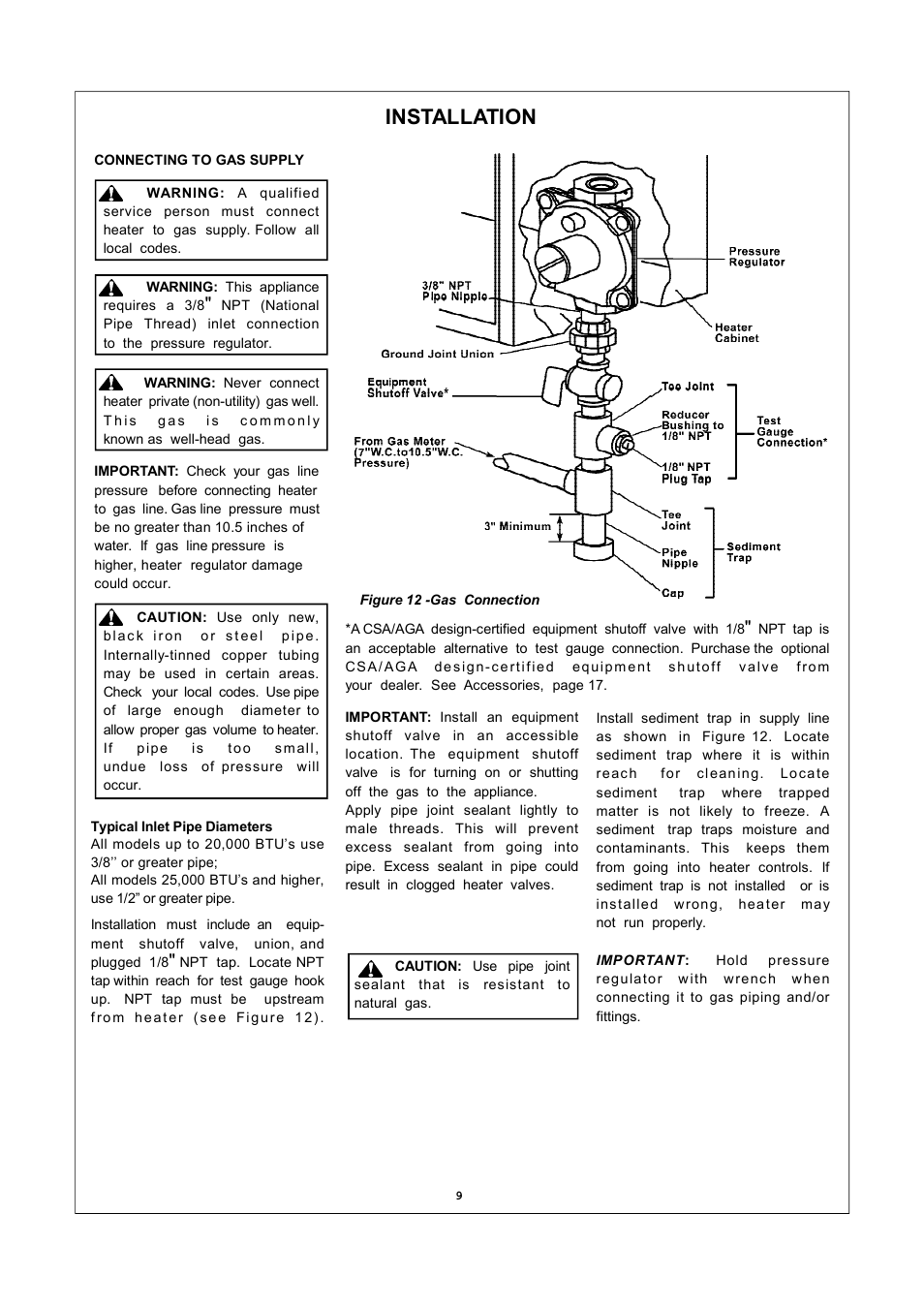 Installation | Procom MN060HPA User Manual | Page 9 / 23