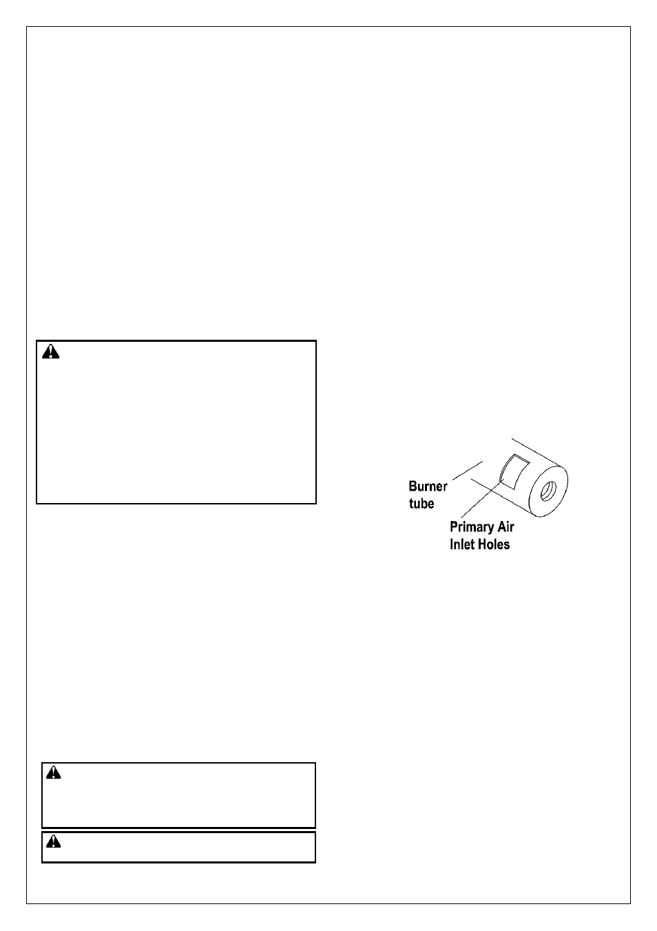 Figure 13-injector holder on outlet burner tube, General information, Cleaning and maintenance | Maintenance and storage | Procom AL500HYLA User Manual | Page 7 / 14