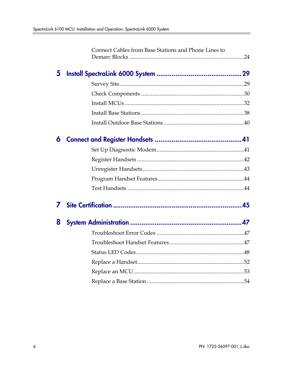 Polycom SpectraLink SCM408 User Manual | Page 6 / 64