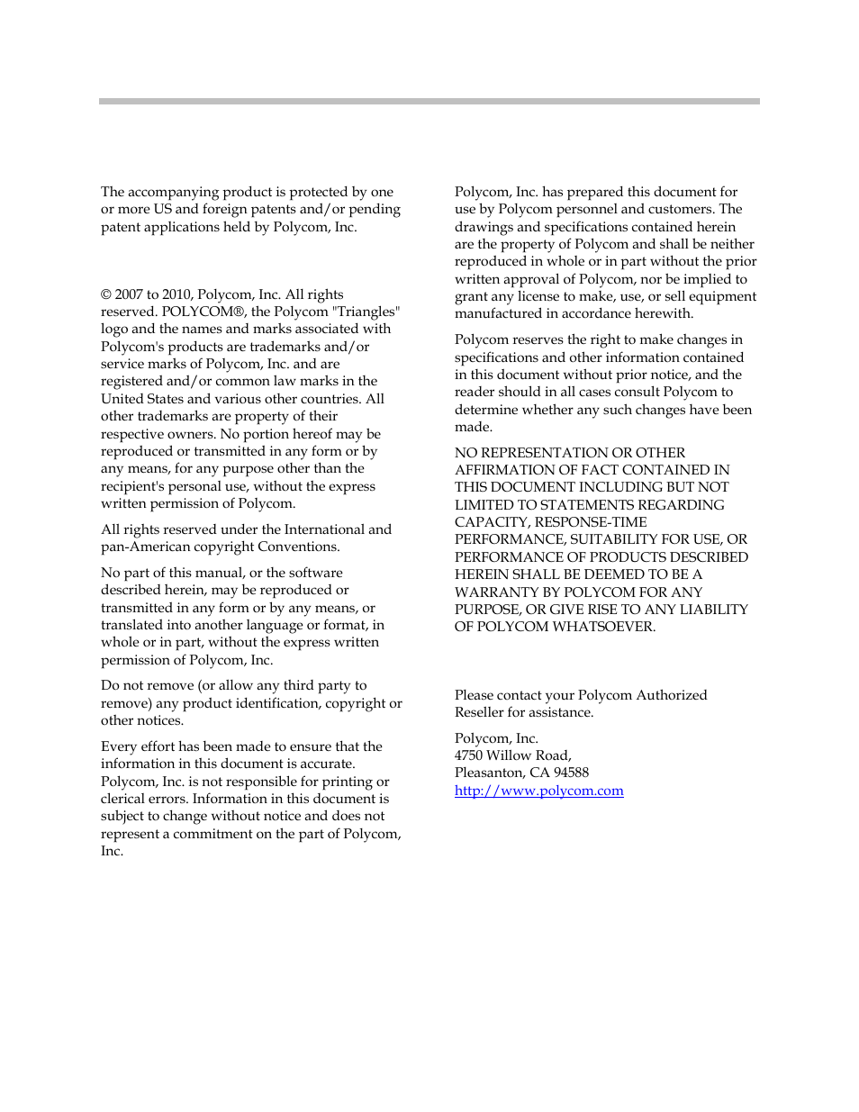 Polycom SpectraLink 1725-36203-001 User Manual | Page 2 / 65