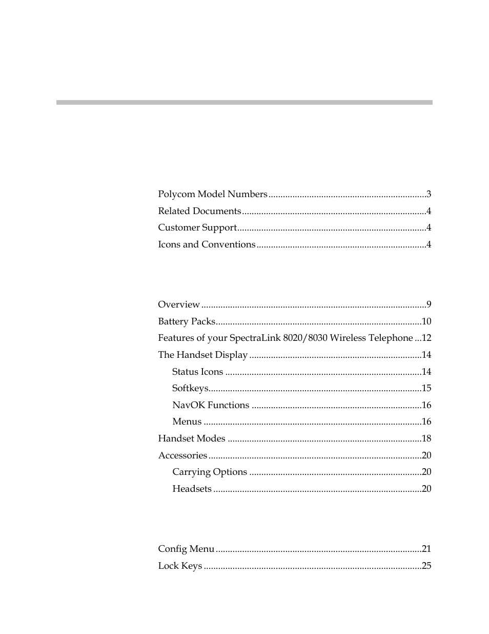 Polycom SpectraLink 1725-36203-001 User Manual | Page 5 / 65