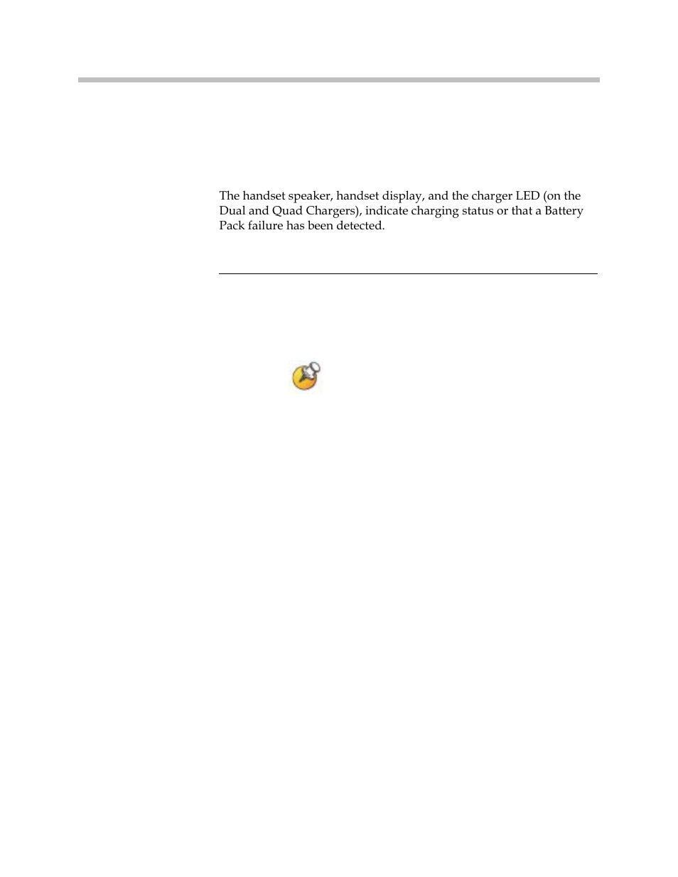Charging status indicators | Polycom SpectraLink 1725-36203-001 User Manual | Page 50 / 65