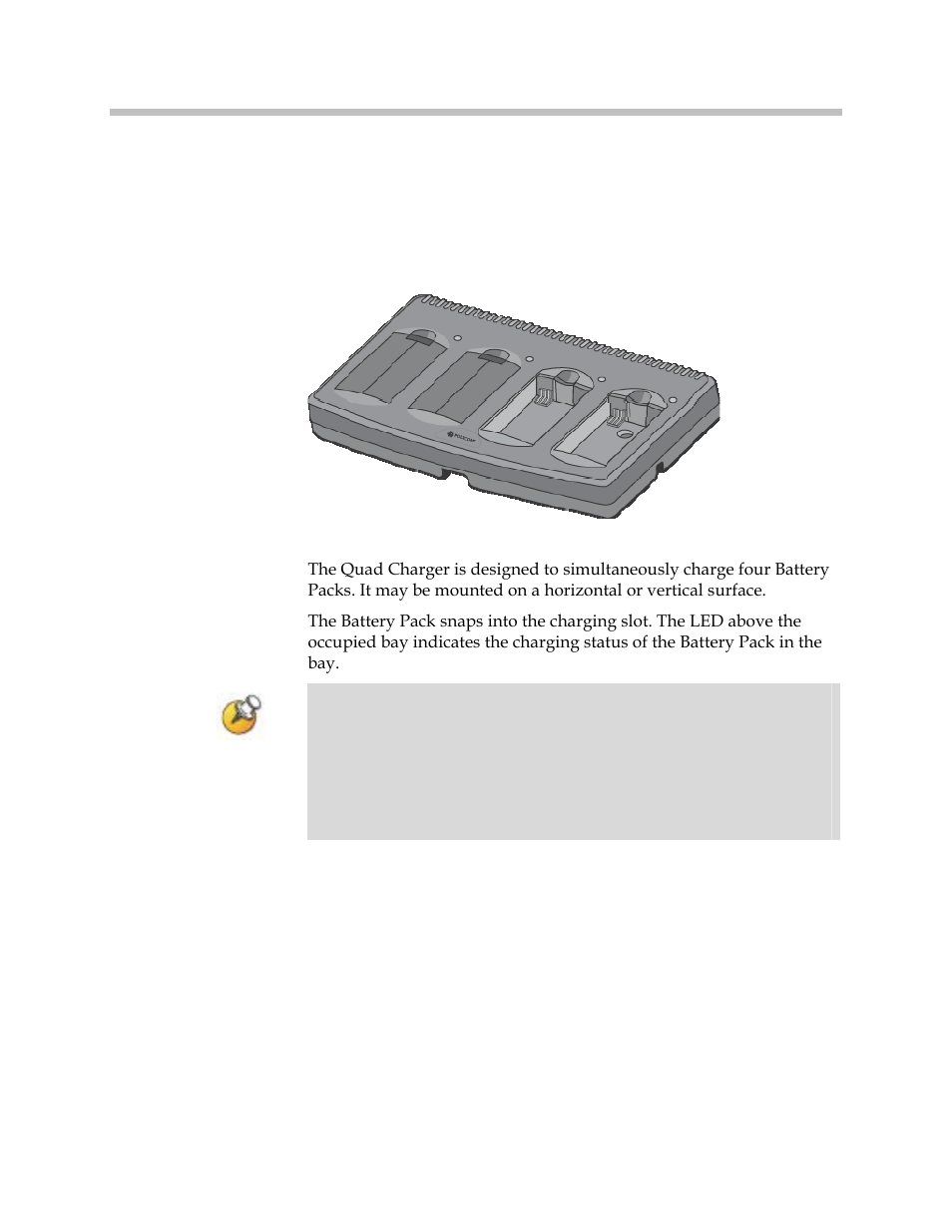 Quad charger | Polycom SpectraLink 1725-36203-001 User Manual | Page 53 / 65