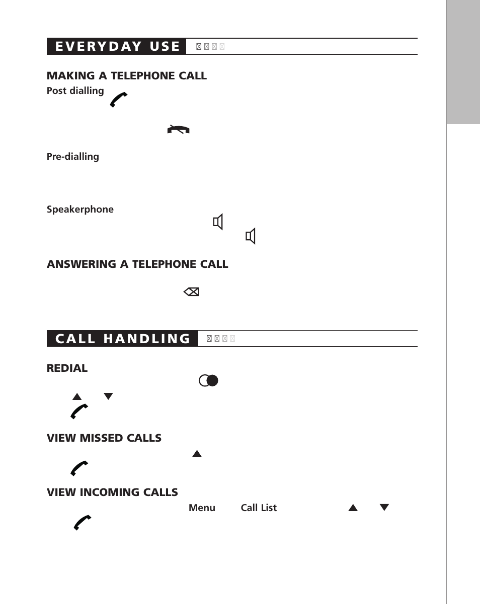 E v e ry d ay u s e | Polycom KIRK 2010 User Manual | Page 9 / 20