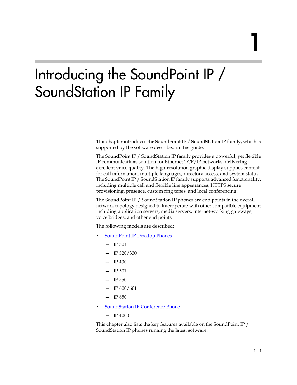 Polycom SOUNDPOINT SIP 2.2.0 User Manual | Page 11 / 254