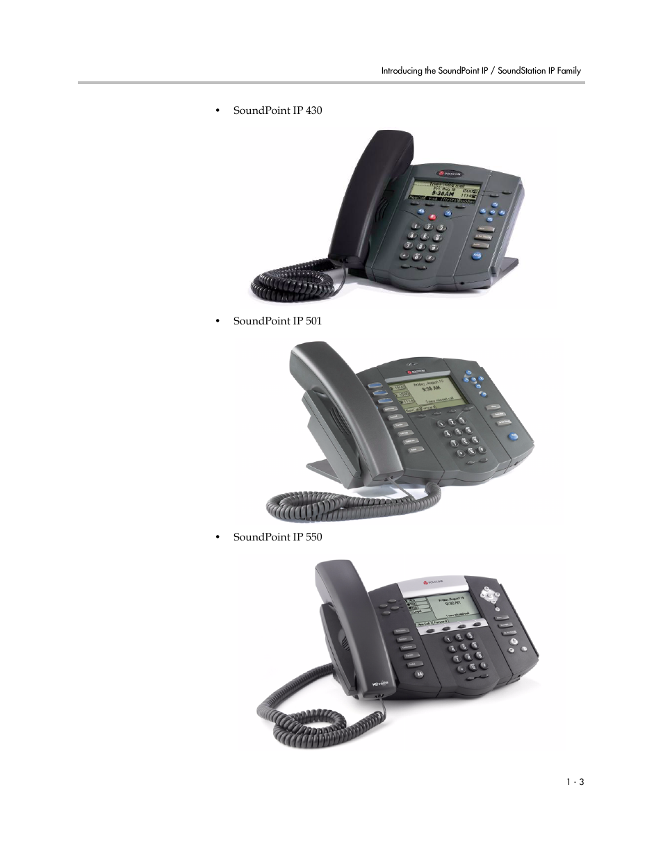 Polycom SOUNDPOINT SIP 2.2.0 User Manual | Page 13 / 254