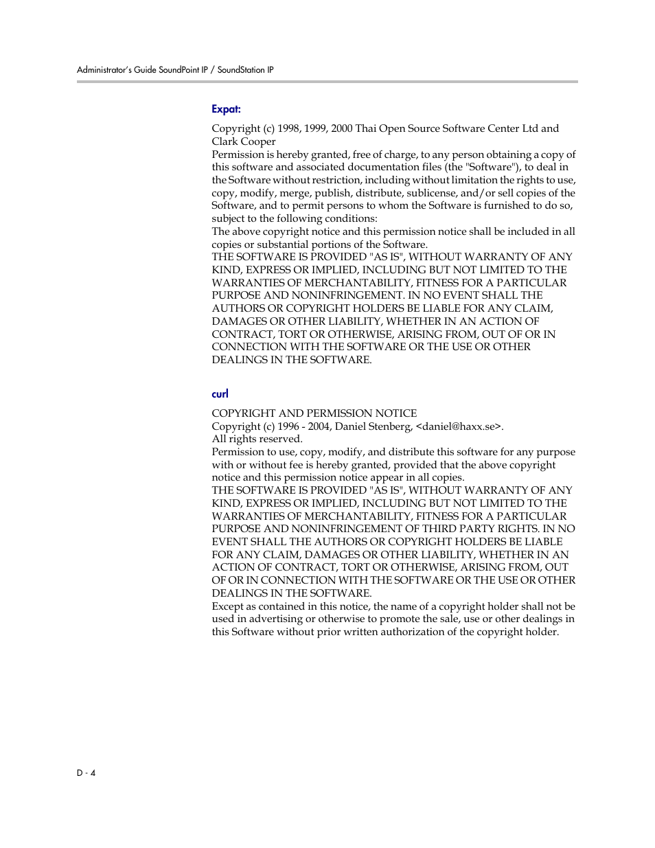 Polycom SOUNDPOINT SIP 2.2.0 User Manual | Page 246 / 254