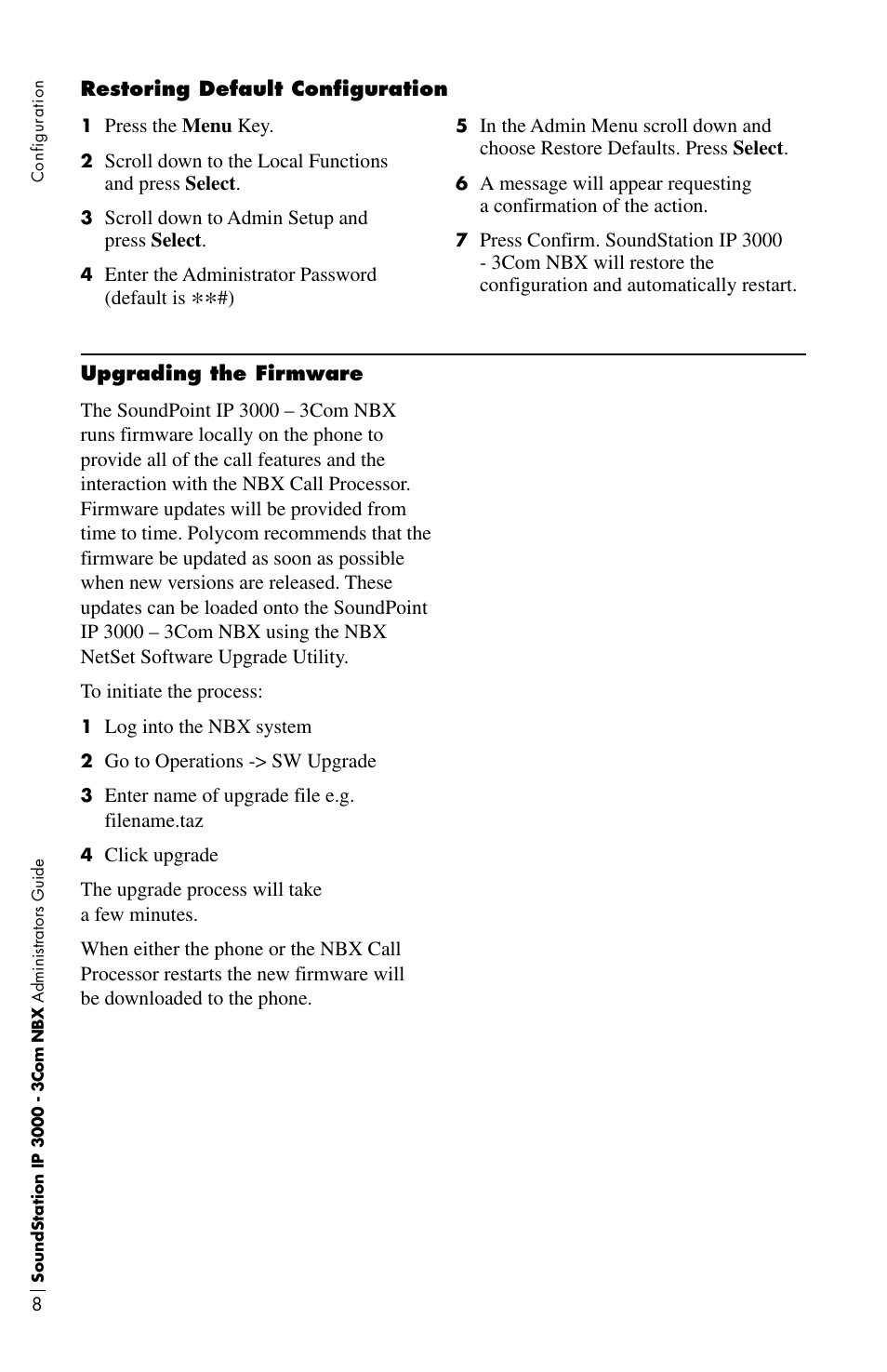 Polycom IP3000-3COM User Manual | Page 12 / 20