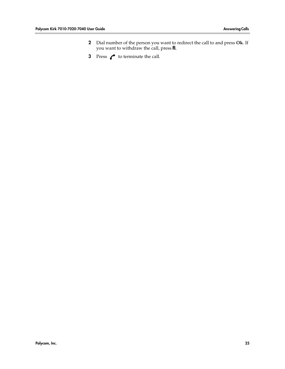 Polycom KIRK 7010 User Manual | Page 24 / 82