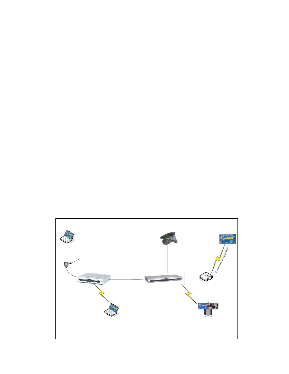 Qsx connected to polycom video systems | Polycom QSX 3725-22370-001/B User Manual | Page 19 / 64