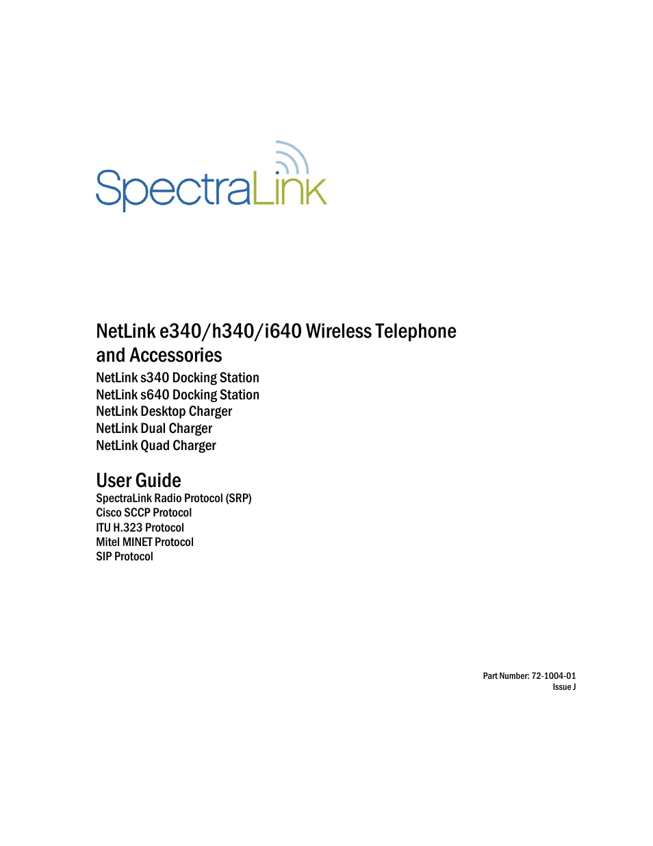 Polycom SpectraLink NetLink DCX100 User Manual | 50 pages