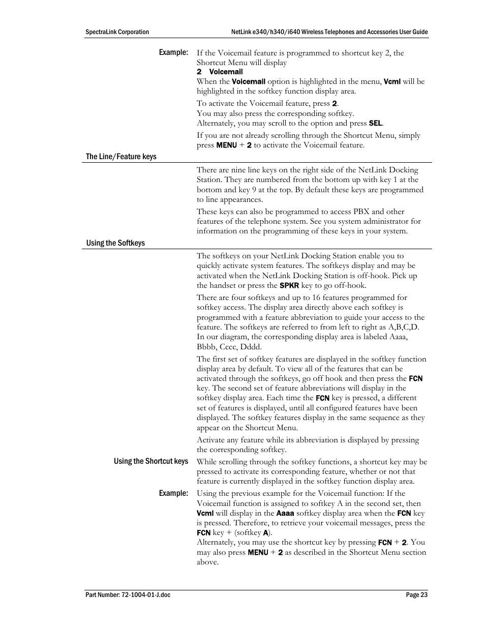 Polycom SpectraLink NetLink DCX100 User Manual | Page 23 / 50