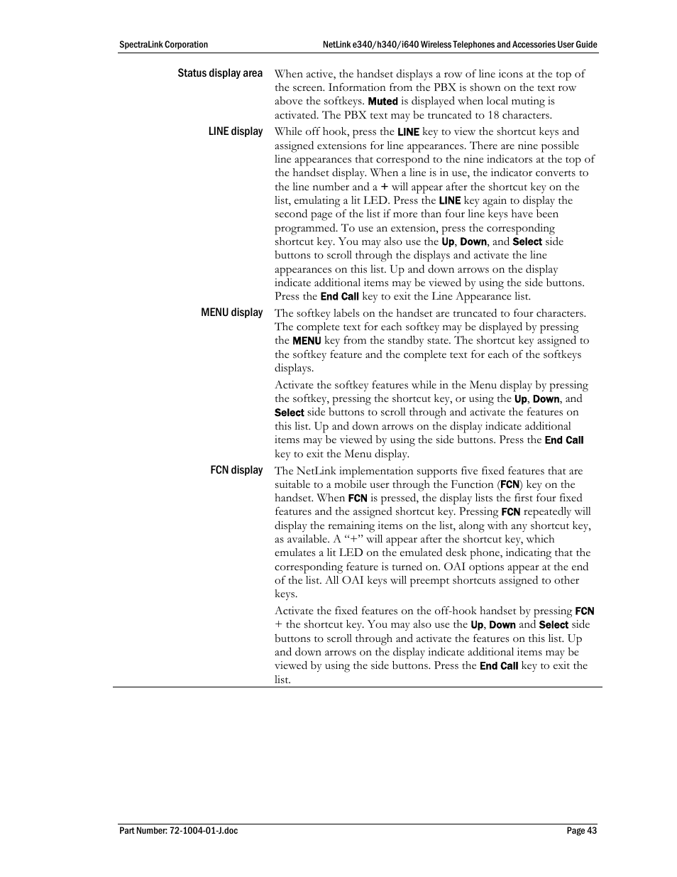 Polycom SpectraLink NetLink DCX100 User Manual | Page 43 / 50