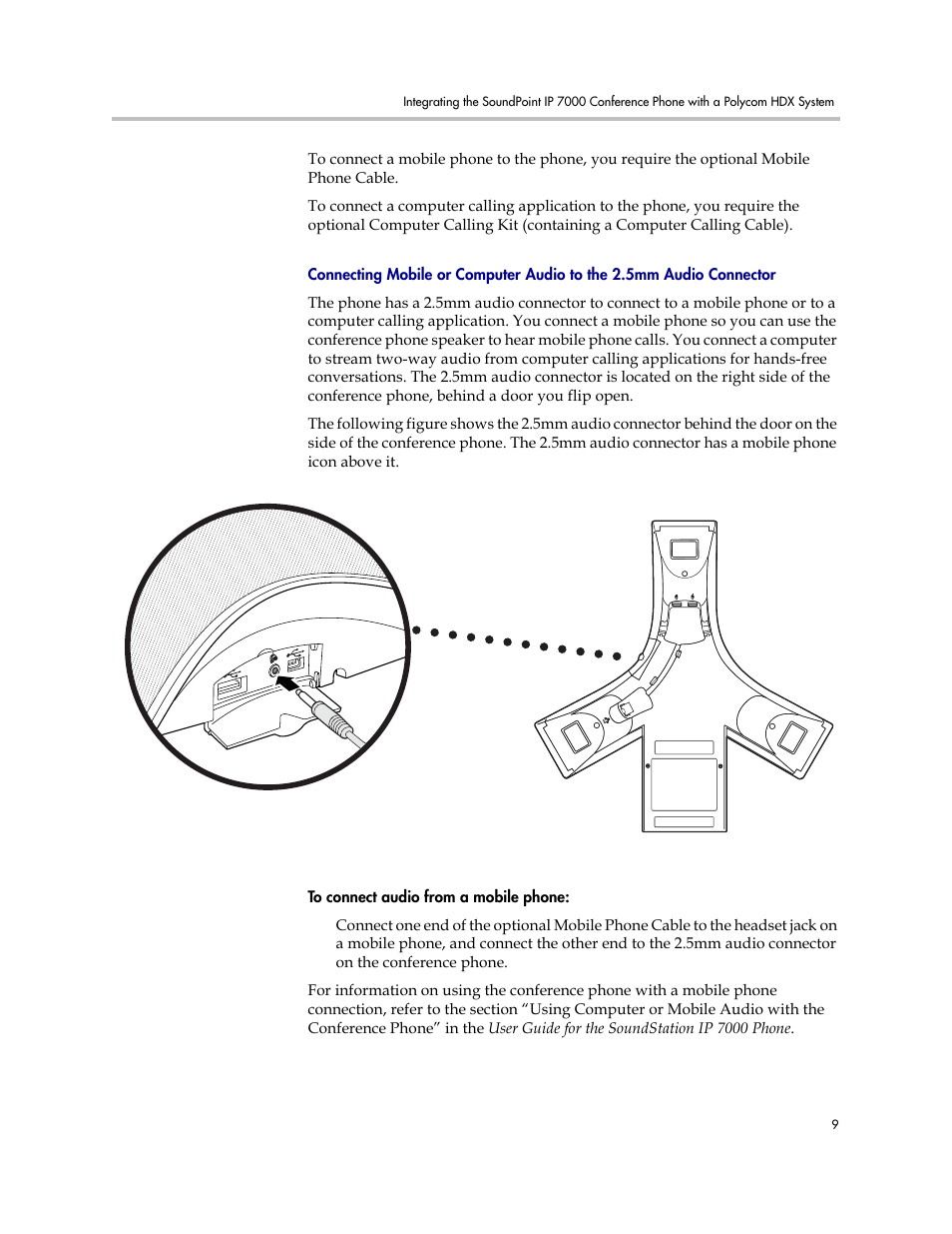 Connector | Polycom IP 7000 User Manual | Page 15 / 32