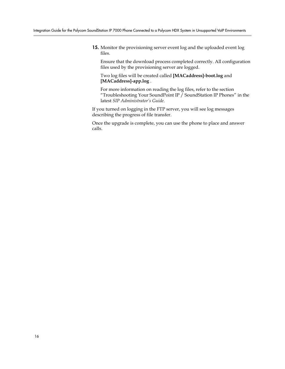 Polycom IP 7000 User Manual | Page 22 / 32