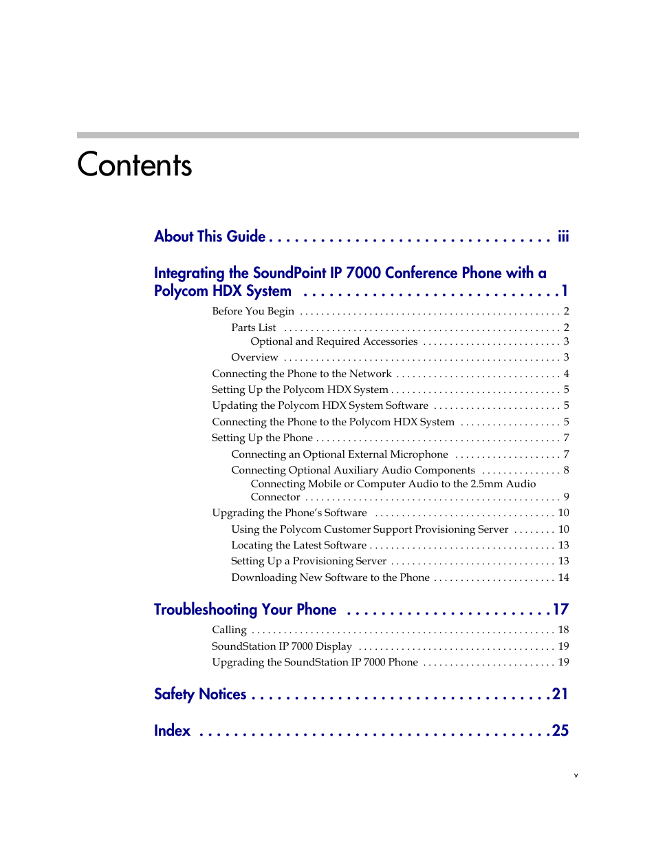 Polycom IP 7000 User Manual | Page 5 / 32