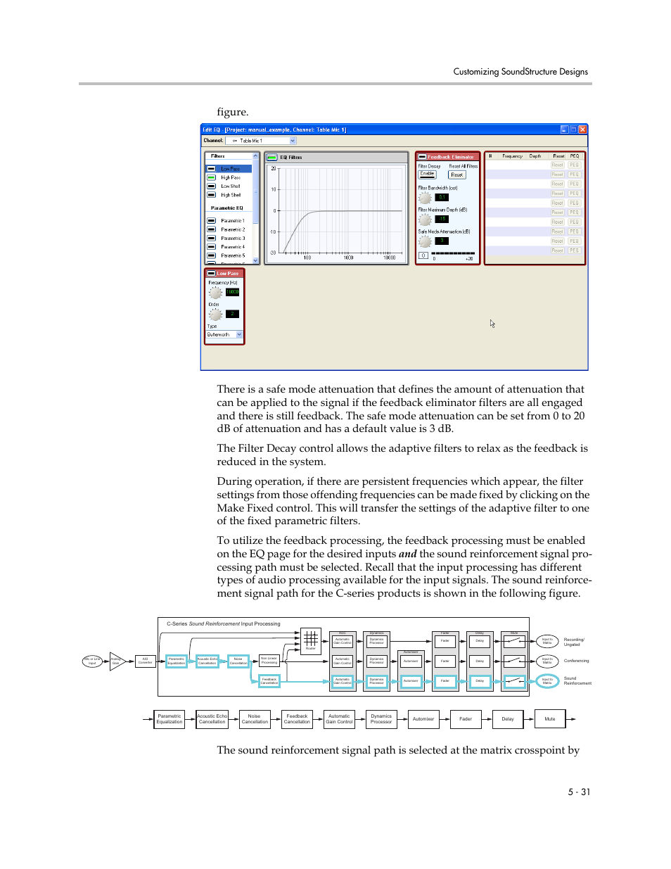 Customizing soundstructure designs 5 - 31 | Polycom C16 User Manual | Page 111 / 492