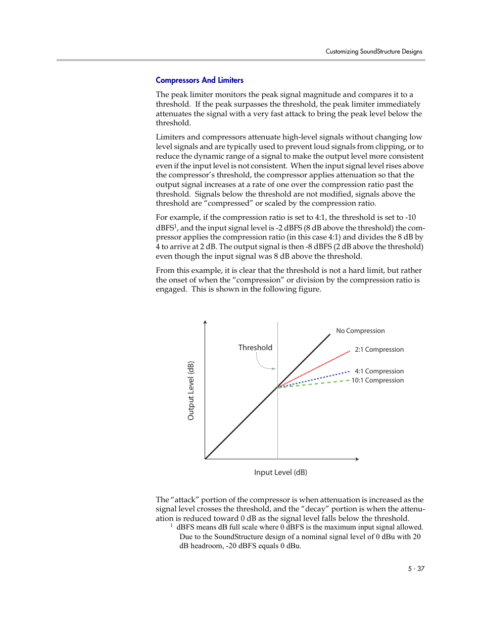 Compressors and limiters | Polycom C16 User Manual | Page 117 / 492