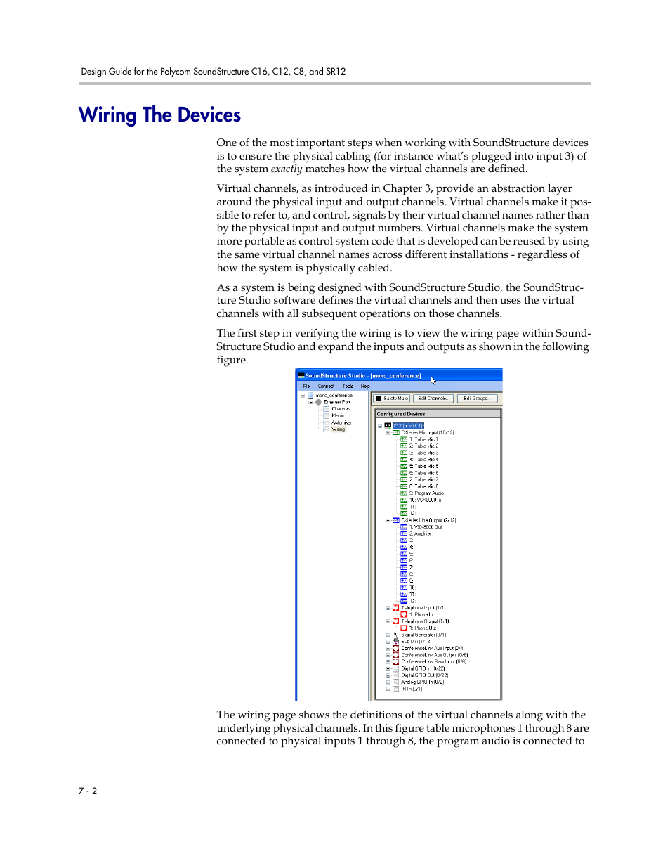 Wiring the devices, Wiring the devices –2 | Polycom C16 User Manual | Page 178 / 492