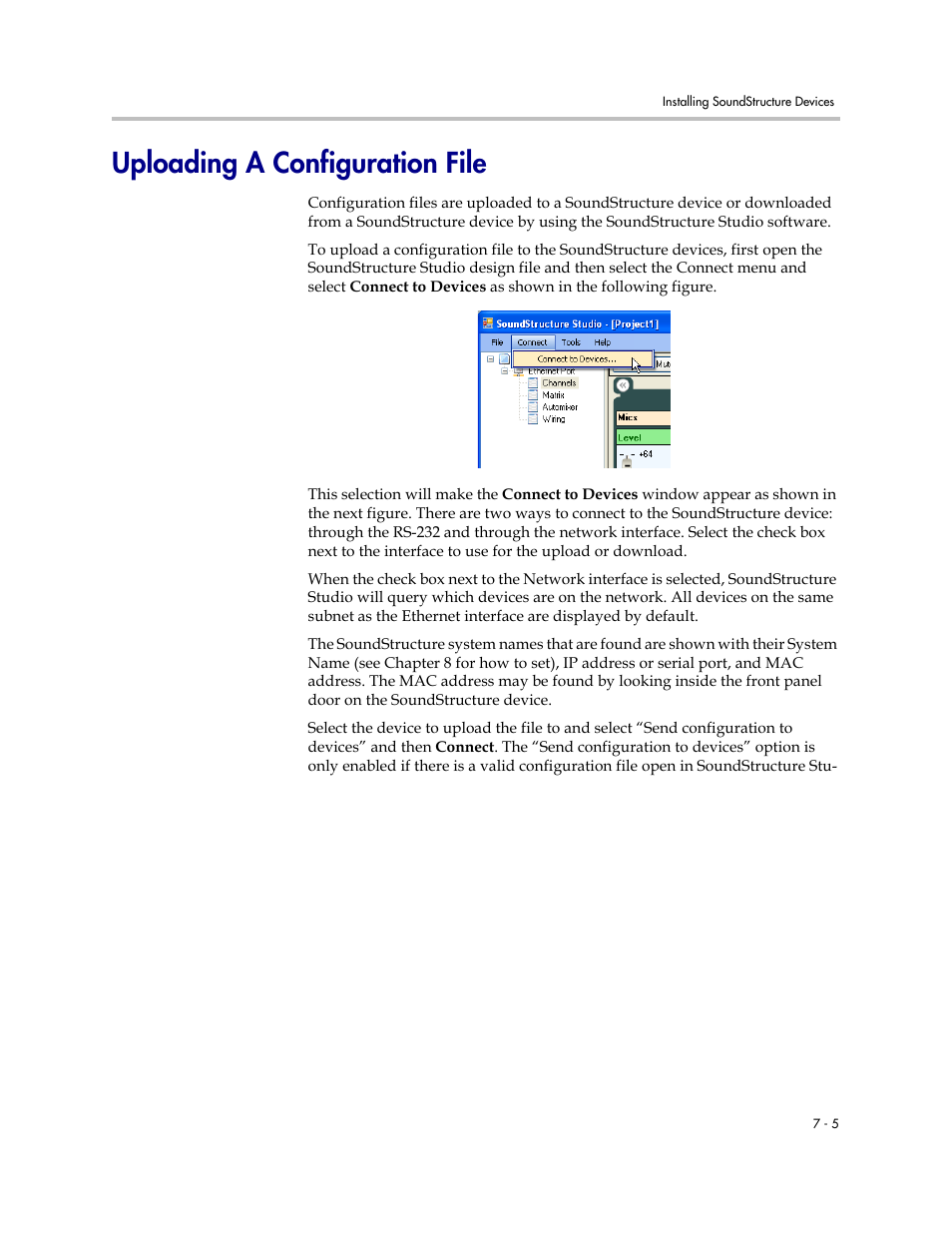 Uploading a configuration file, Uploading a configuration file –5 | Polycom C16 User Manual | Page 181 / 492
