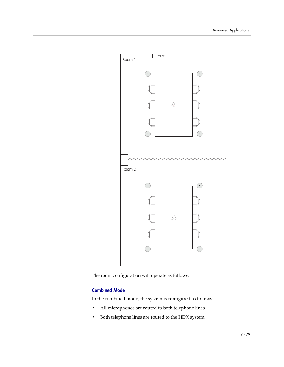 Combined mode | Polycom C16 User Manual | Page 295 / 492