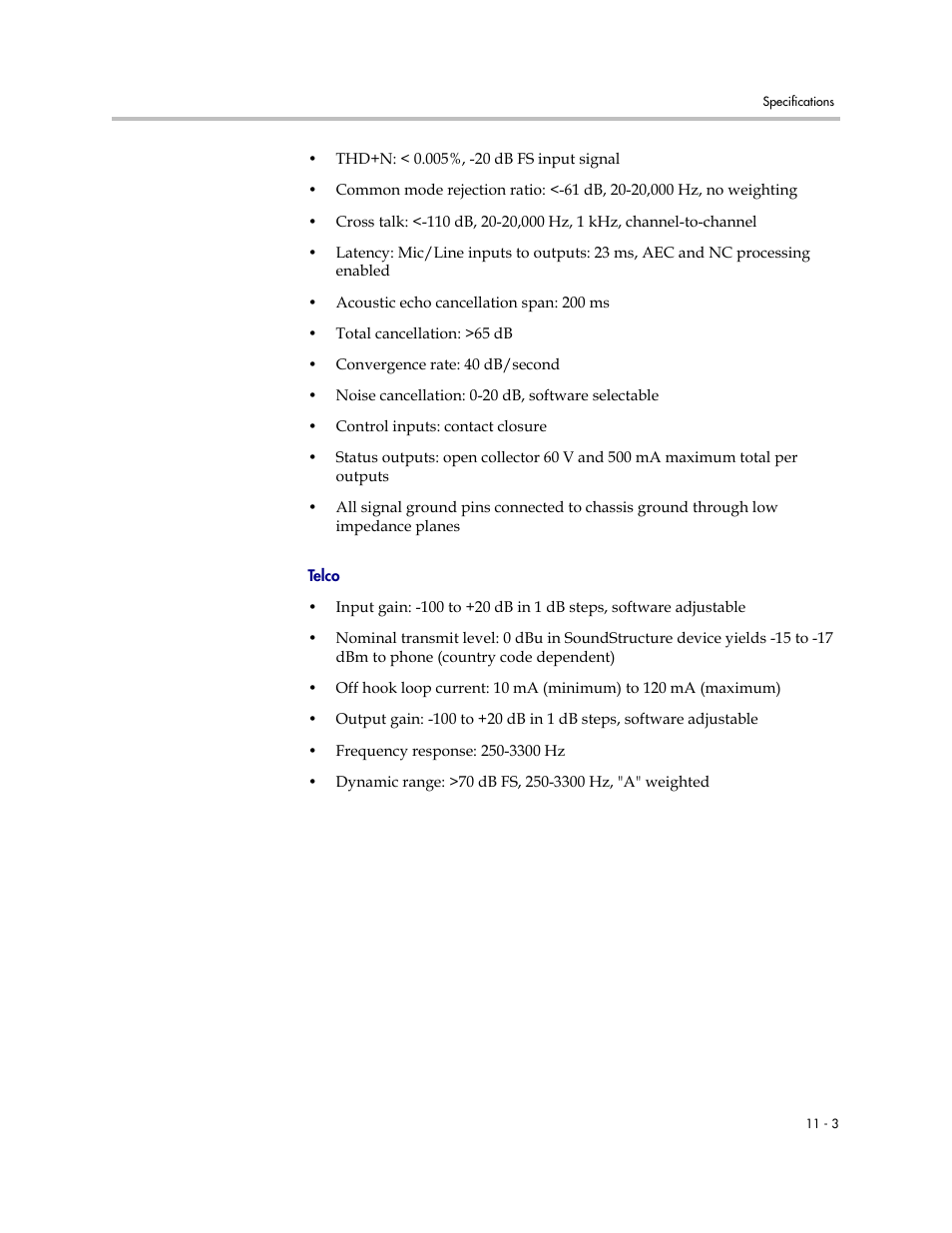 Telco | Polycom C16 User Manual | Page 331 / 492