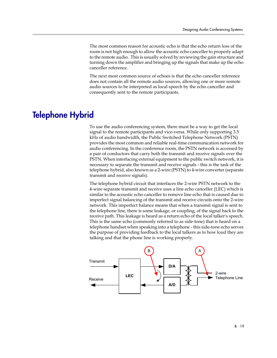 Telephone hybrid | Polycom C16 User Manual | Page 481 / 492