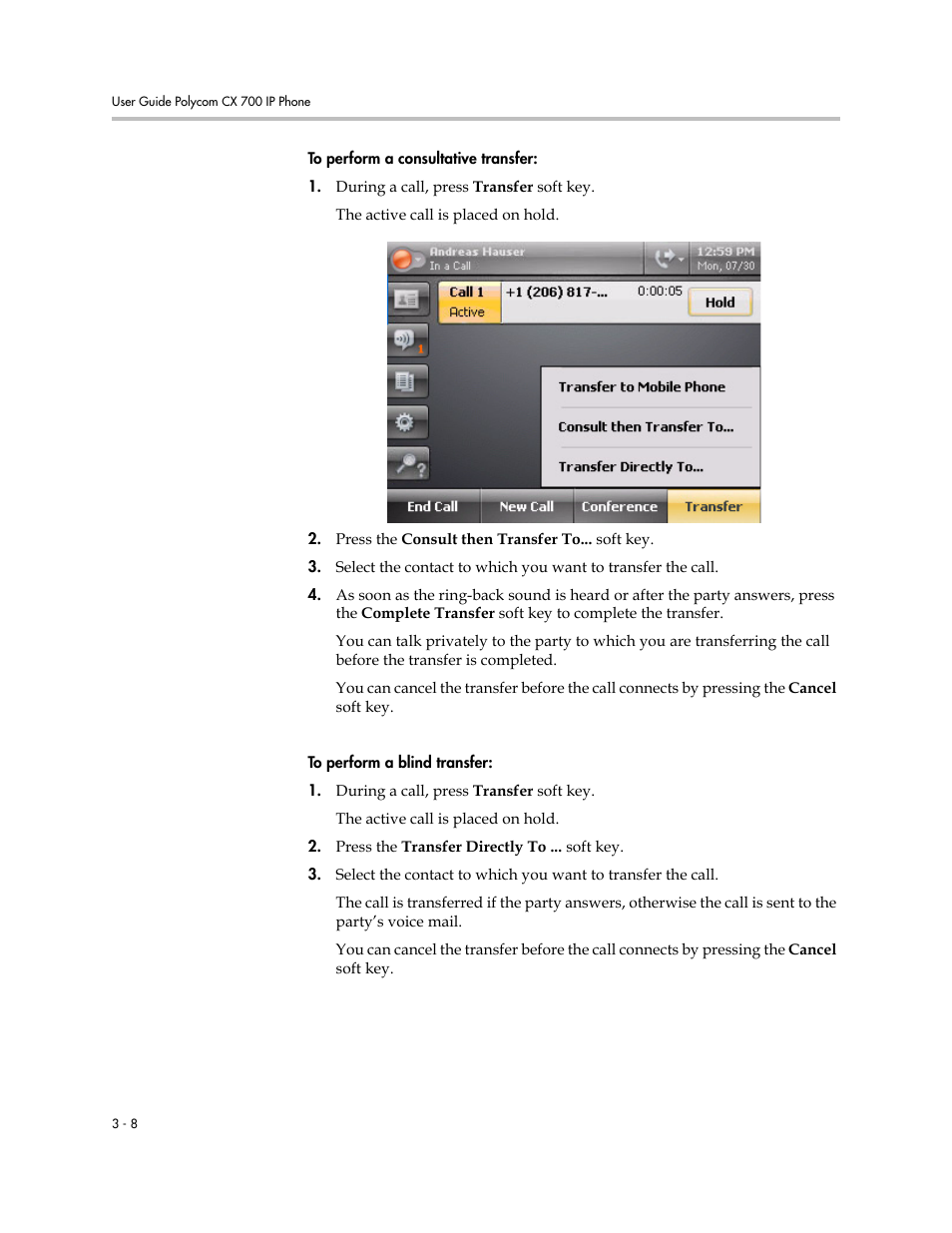 Polycom CX700 User Manual | Page 40 / 62