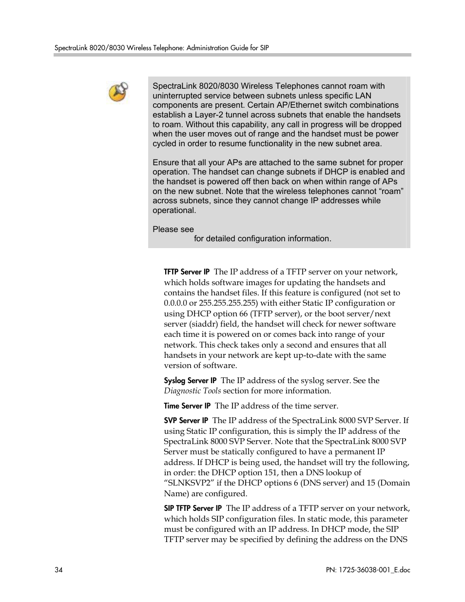 Polycom SpectraLink 8030 User Manual | Page 34 / 131