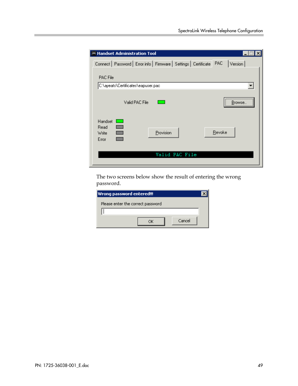 Polycom SpectraLink 8030 User Manual | Page 49 / 131