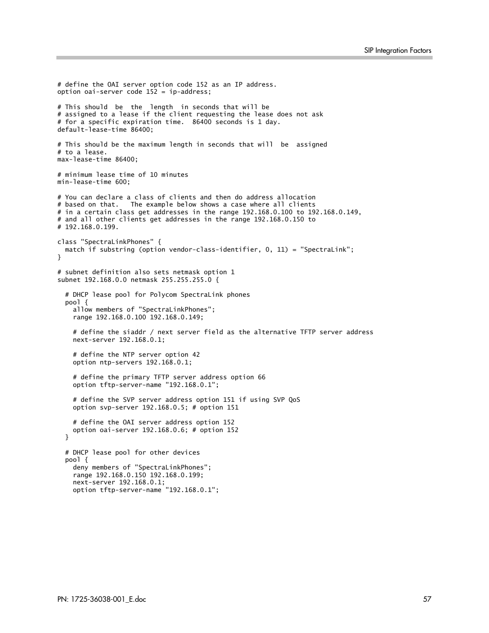 Polycom SpectraLink 8030 User Manual | Page 57 / 131