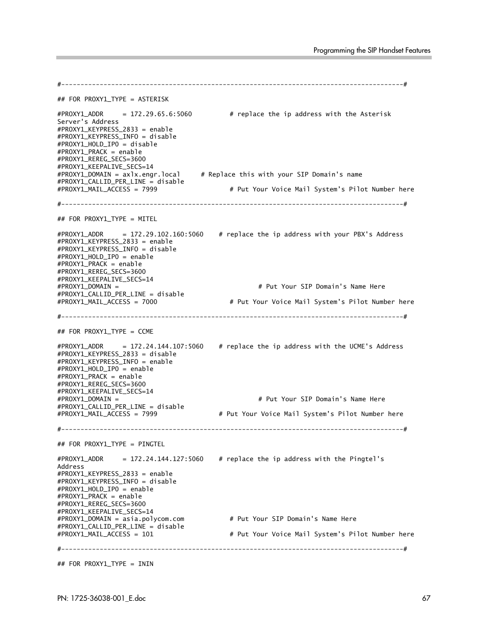 Polycom SpectraLink 8030 User Manual | Page 67 / 131