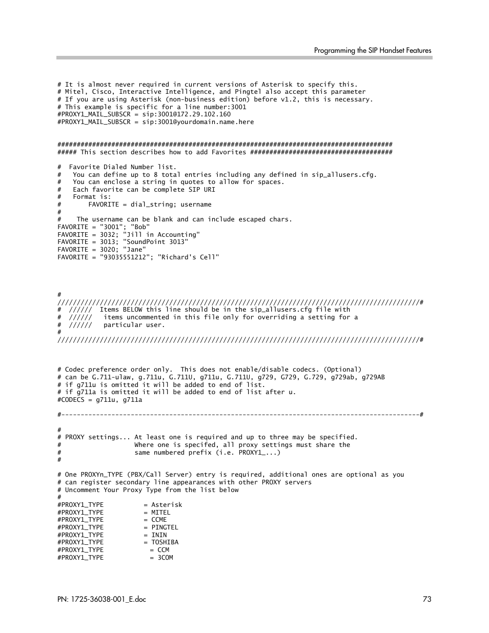 Polycom SpectraLink 8030 User Manual | Page 73 / 131