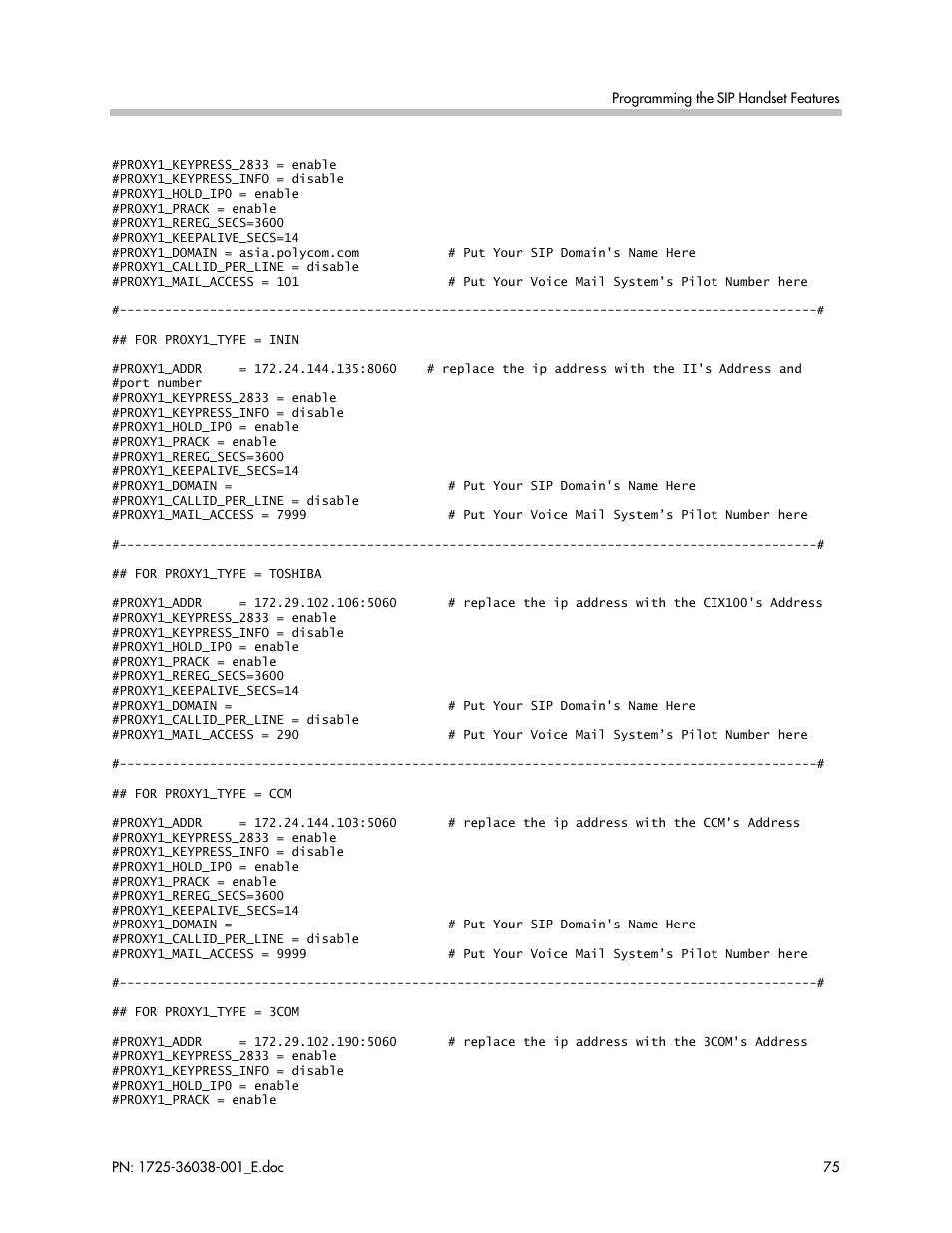 Polycom SpectraLink 8030 User Manual | Page 75 / 131