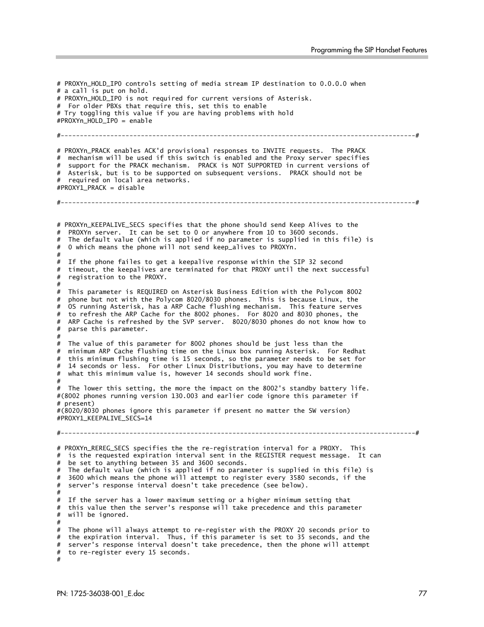 Polycom SpectraLink 8030 User Manual | Page 77 / 131