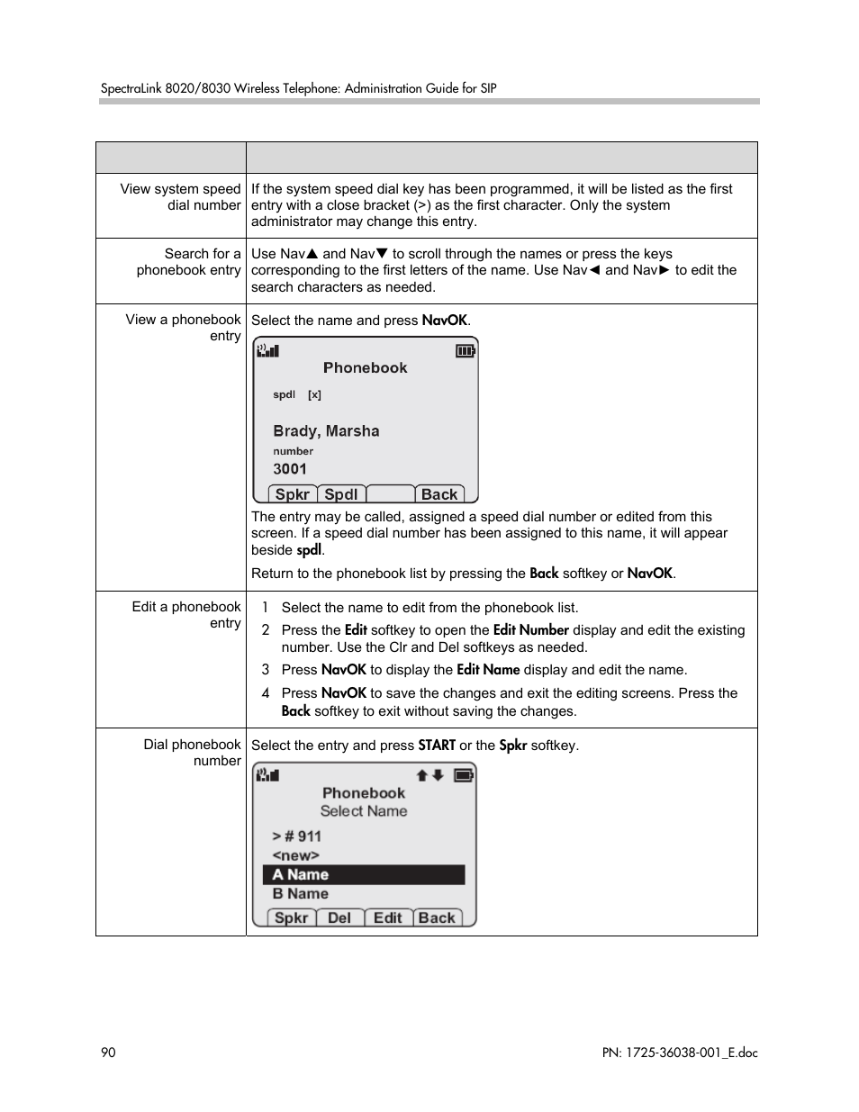 Polycom SpectraLink 8030 User Manual | Page 90 / 131