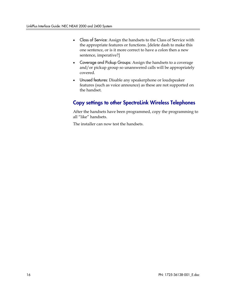 Polycom 2000 User Manual | Page 16 / 17
