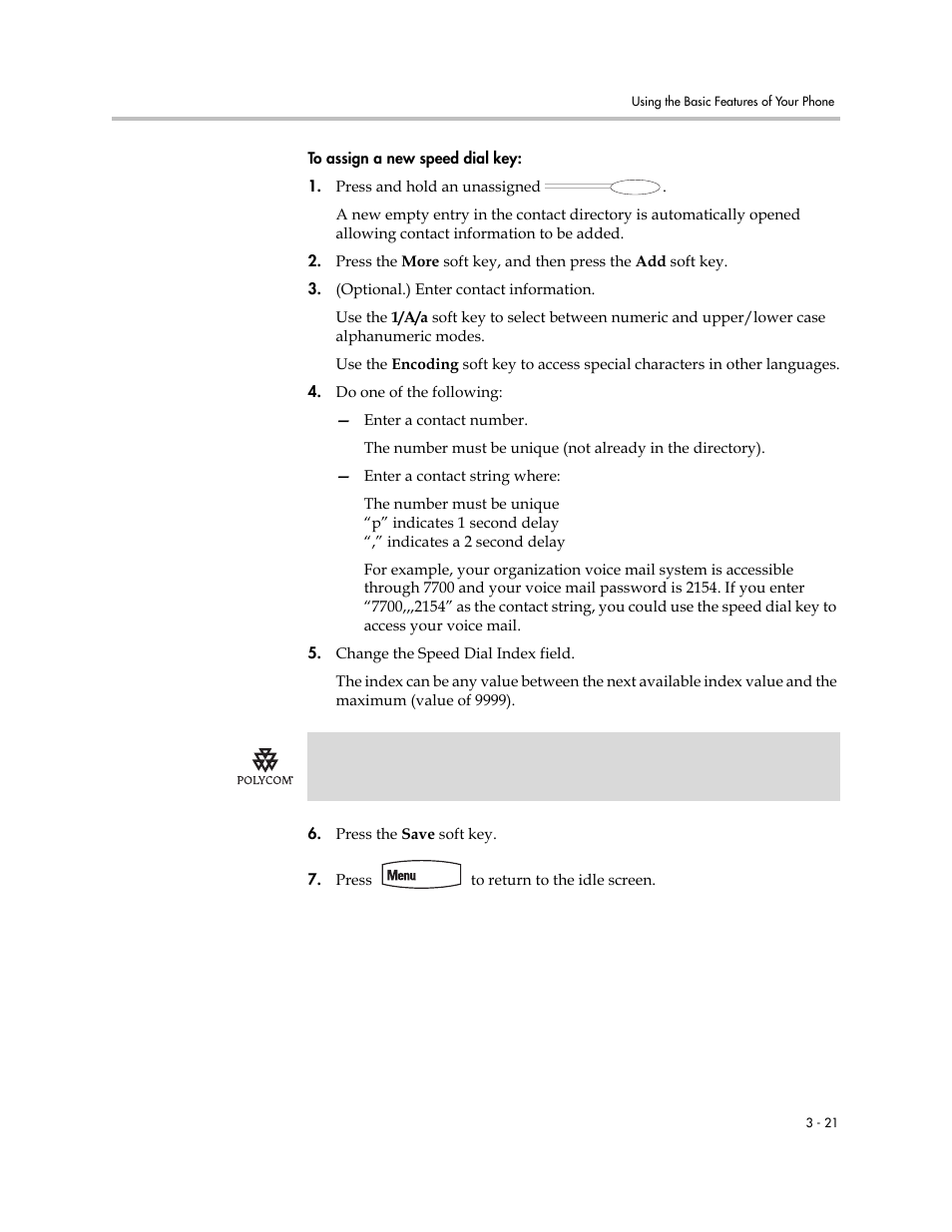 Polycom SoundPoint IP 450 User Manual | Page 59 / 84